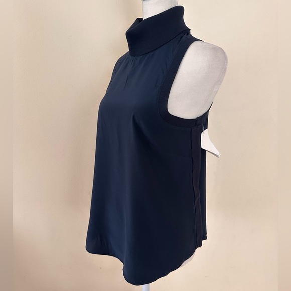 CINQ À SEPT
Lonny Sleeveless
Turtleneck Silk Top - Picture 2 of 8